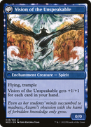 Behold the Unspeakable // Vision of the Unspeakable (NEO-048) - Kamigawa: Neon Dynasty: (fandfc, enchantment) Foil