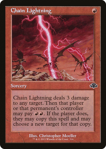 Chain Lightning (DMR-316) - Dominaria Remastered
