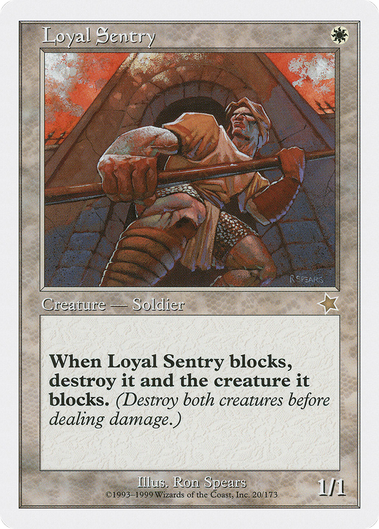 Loyal Sentry (S99-020) - Starter 1999