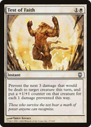 Test of Faith (DST-017) - Darksteel Foil