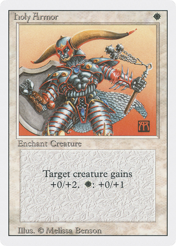 Holy Armor (3ED-023) - Revised Edition