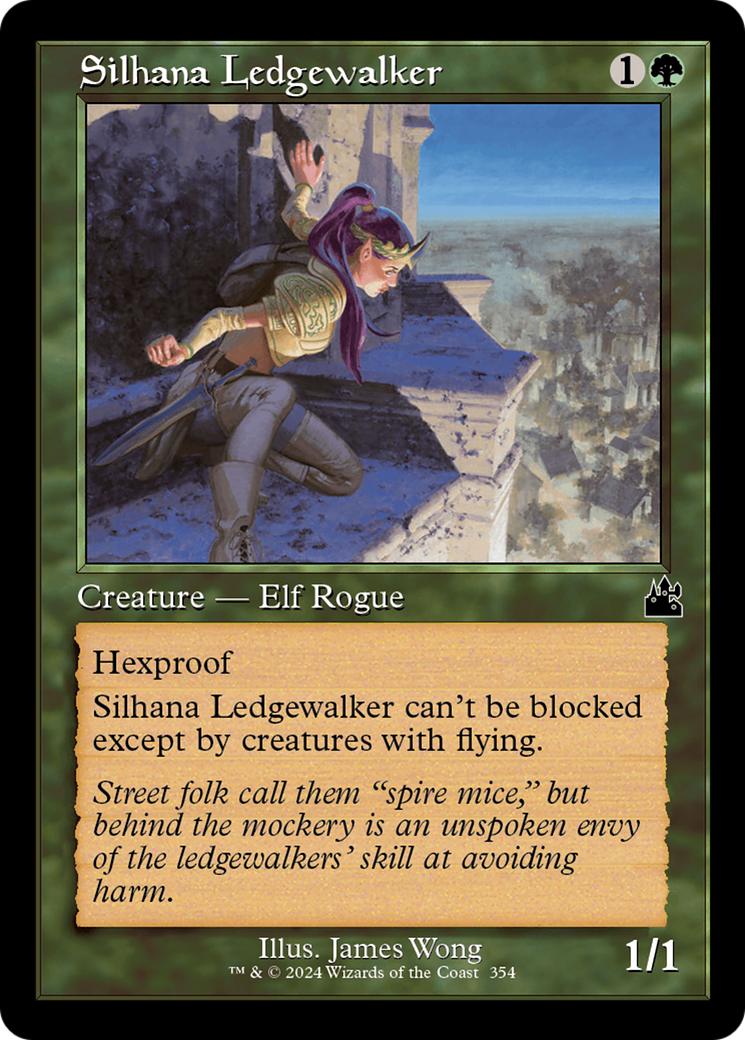 Silhana Ledgewalker (RVR-354) - Ravnica Remastered
