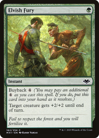 Elvish Fury (MH1-162) - Modern Horizons