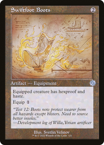 Swiftfoot Boots (BRR-121) - The Brothers' War Retro Artifacts