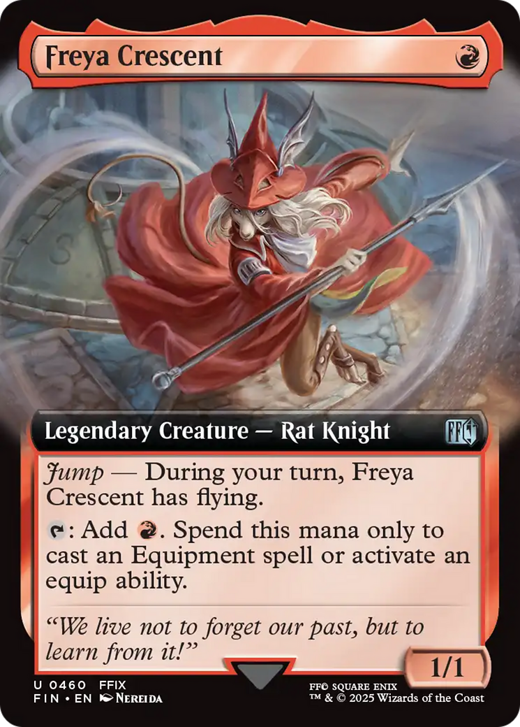 Freya Crescent (FIN-460) - FINAL FANTASY: (Extended Art) Foil