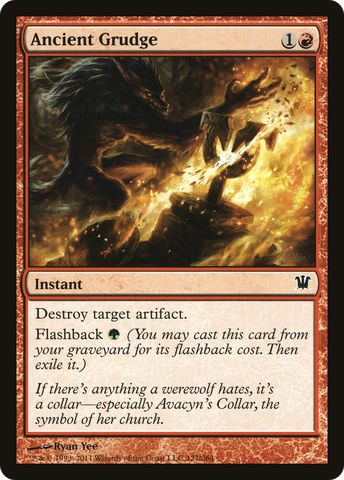 Ancient Grudge (ISD-127) - Innistrad Foil