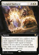 Sculpted Sunburst (CLB-557) - Commander Legends: Battle for Baldur's Gate: (Extended Art) Foil