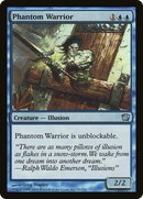 Phantom Warrior (9ED-88★) - Ninth Edition Foil