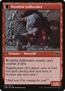 Weary Prisoner // Wrathful Jailbreaker (VOW-184) - Innistrad: Crimson Vow: (Double Faced Transform)
