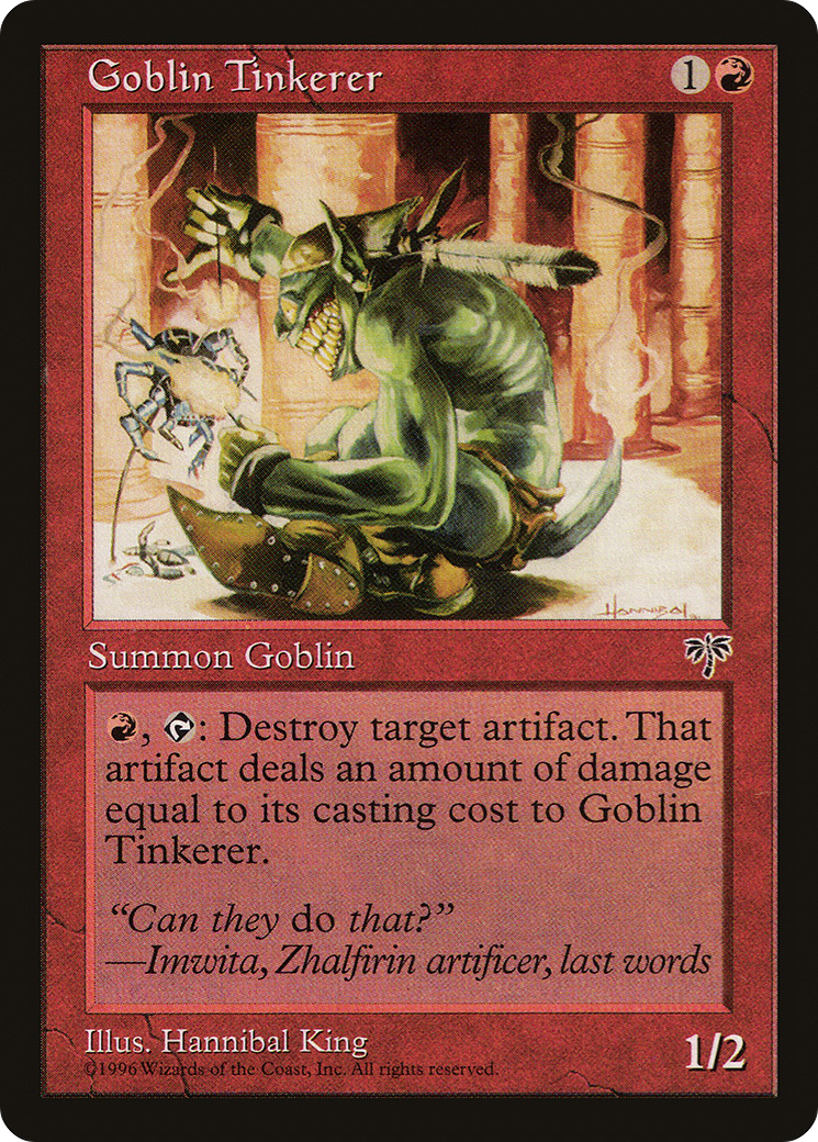 Goblin Tinkerer (MIR-) - Mirage