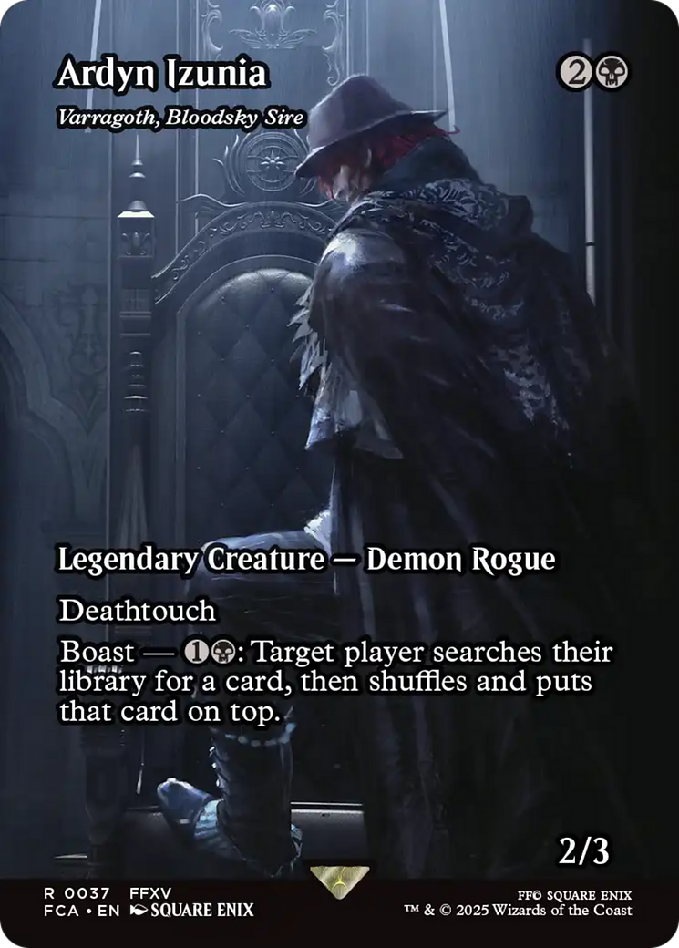 Ardyn Izunia - Varragoth, Bloodsky Sire (Showcase) (FCA-037) - FINAL FANTASY: Through the Ages / Ardyn Izunia (Borderless)
