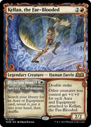 Kellan, the Fae-Blooded // Birthright Boon (WOE-291) - Wilds of Eldraine: (Showcase) Foil