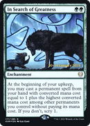 In Search of Greatness (PRE-177) - Kaldheim Promos Foil