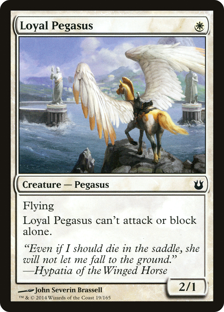 Loyal Pegasus (BNG-019) - Born of the Gods