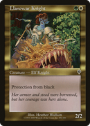 Llanowar Knight (INV-254) - Invasion Foil