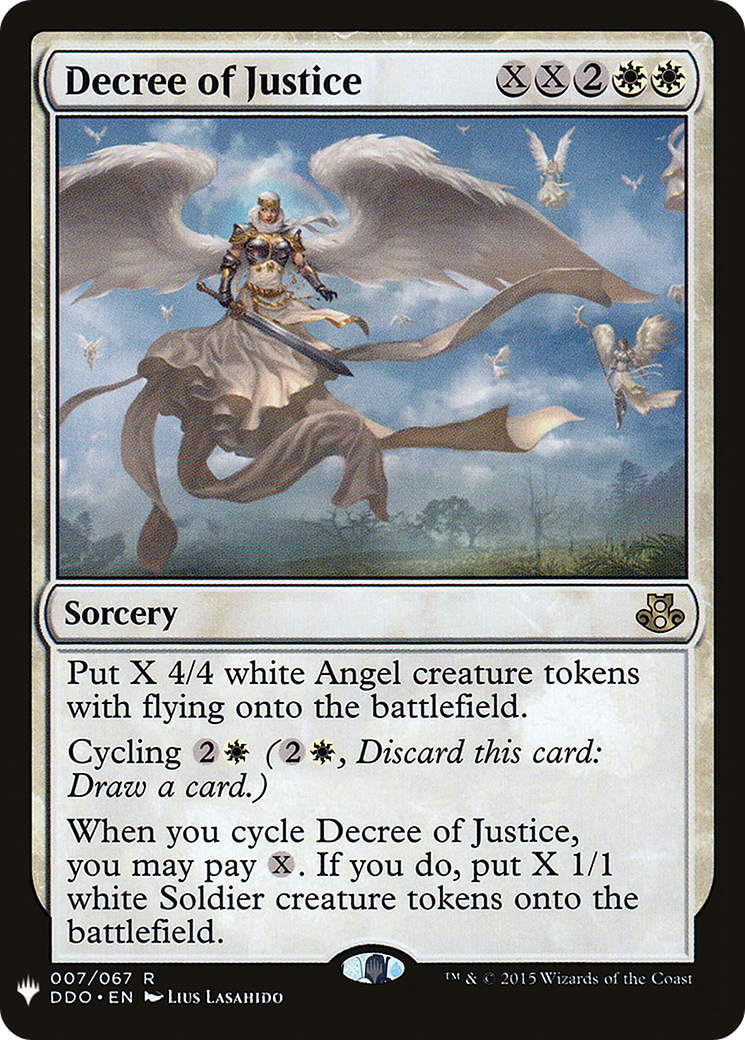 Decree of Justice (LIST-007) - The List