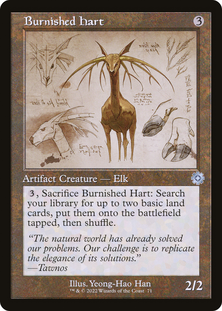 Burnished Hart (BRR-071) - The Brothers' War Retro Artifacts