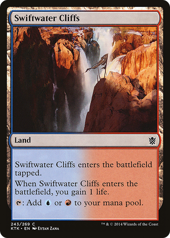 Swiftwater Cliffs (KTK-243) - Khans of Tarkir