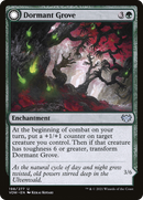 Dormant Grove // Gnarled Grovestrider (VOW-198) - Innistrad: Crimson Vow: (Double Faced Transform) Foil