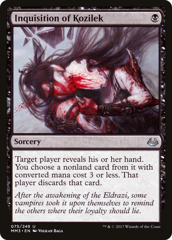 Inquisition of Kozilek (MM3-075) - Modern Masters 2017