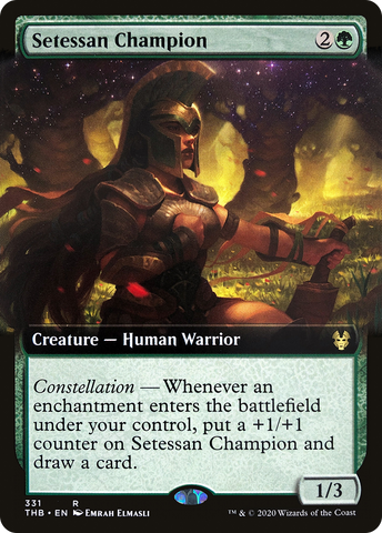 Setessan Champion (THB-331) - Theros Beyond Death: (Extended Art)