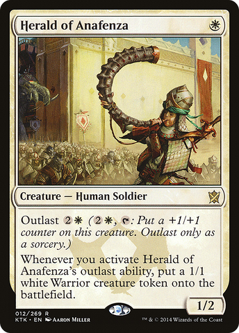 Herald of Anafenza (KTK-012) - Khans of Tarkir
