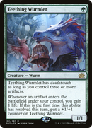 Teething Wurmlet (PPBRO-192) - The Brothers' War Promos Foil