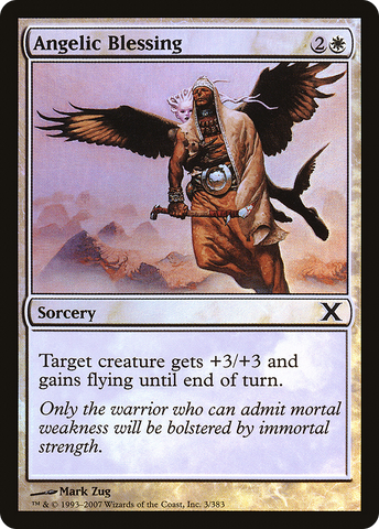Angelic Blessing (10E-03★) - Tenth Edition Foil