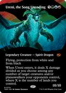Ureni, the Song Unending (TDM-374) - Tarkir: Dragonstorm: (Showcase) (Borderless)
