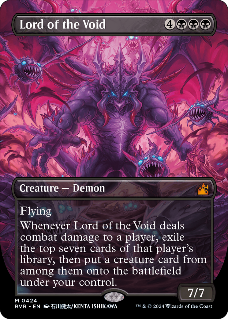 Lord of the Void (RVR-424) - Ravnica Remastered (Borderless)