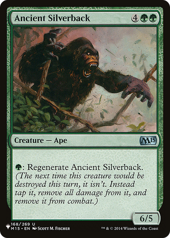 Ancient Silverback (LIST-M15-168) - The List