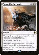 Vanquish the Horde (PPMID-041) - Innistrad: Midnight Hunt Promos Foil