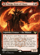 Plargg, Dean of Chaos // Augusta, Dean of Order (STX-328) - Strixhaven: School of Mages: (Extended Art) Foil