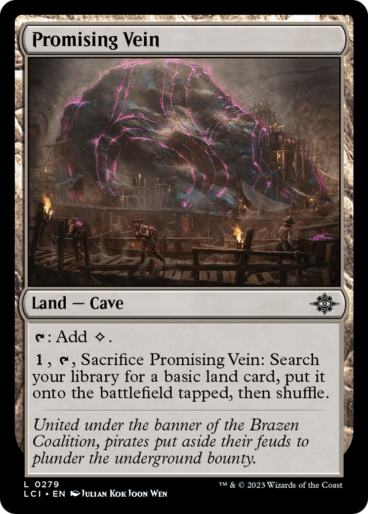 Promising Vein (LCI-279) - The Lost Caverns of Ixalan Foil