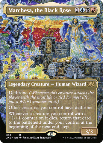 Marchesa, the Black Rose (2X2-382) - Double Masters 2022 (Borderless)