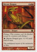Shivan Dragon (8ED-221) - Eighth Edition