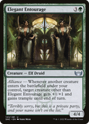 Elegant Entourage (SNC-143) - Streets of New Capenna Foil