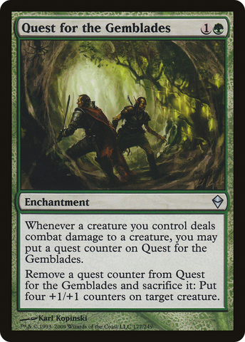 Quest for the Gemblades (ZEN-177) - Zendikar