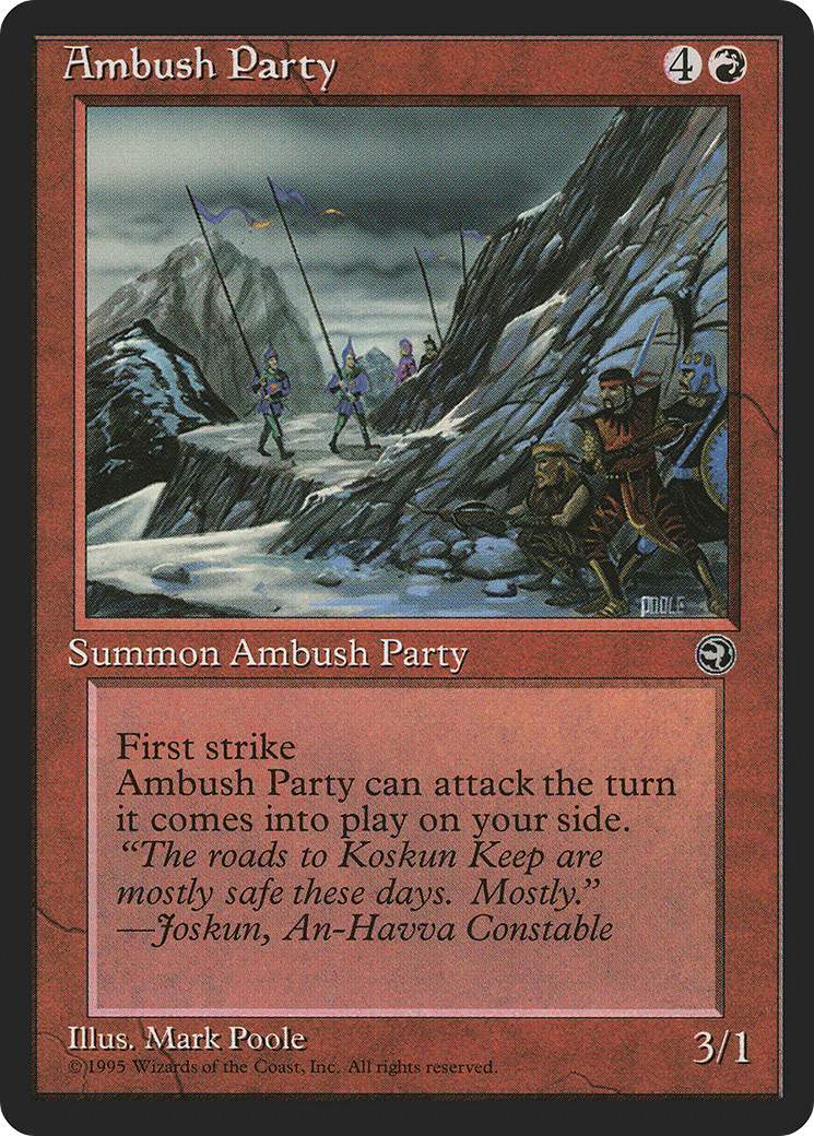 Ambush Party (HML-080) - Homelands
