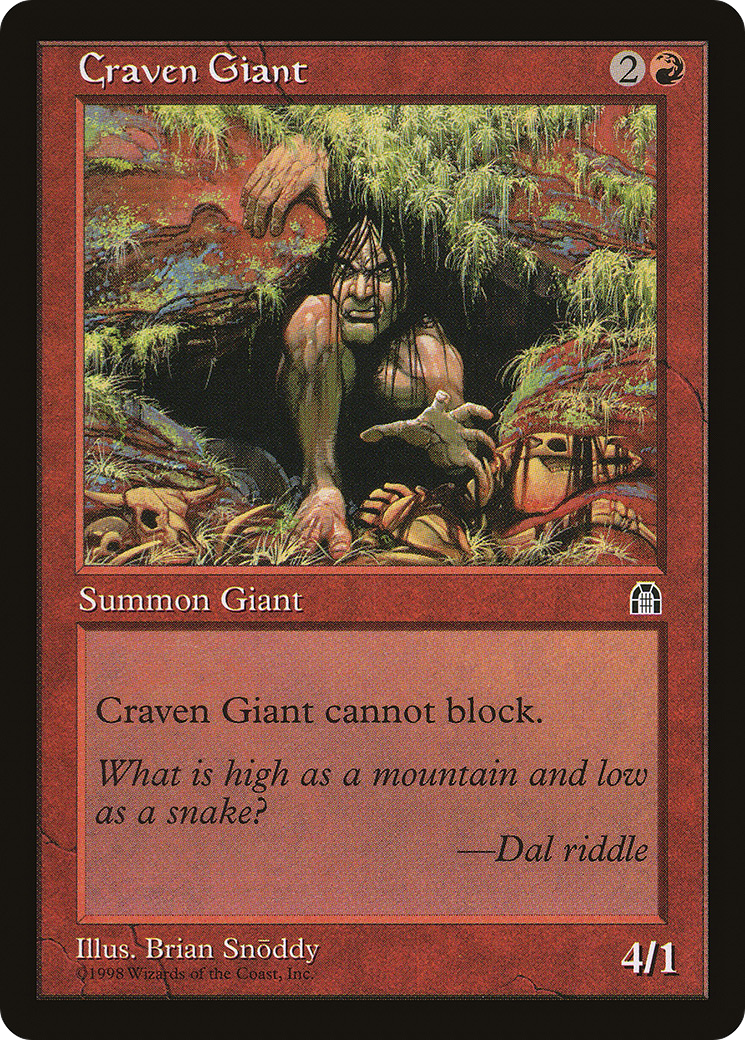 Craven Giant (STH-078) - Stronghold
