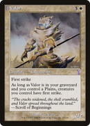 Valor (TSB-016) - Time Spiral Timeshifted: (tombstone)