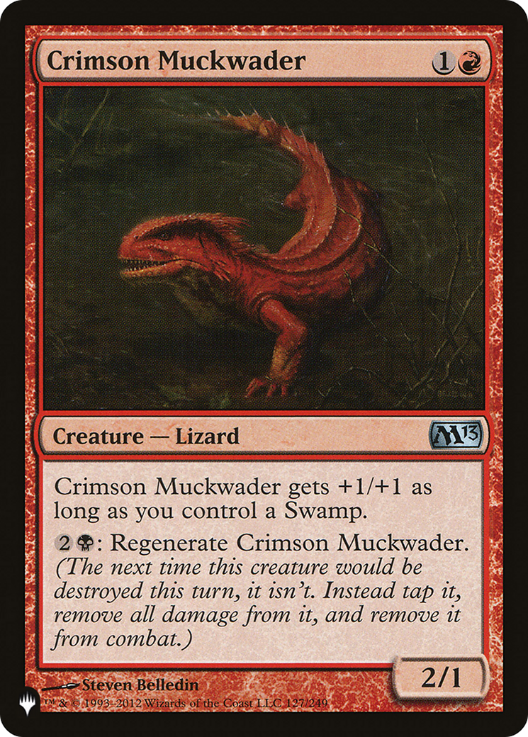 Crimson Muckwader (LIST-M13-127) - The List