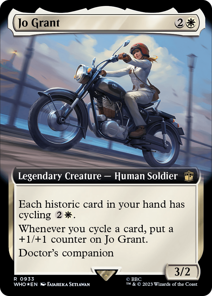 Jo Grant (WHO-933) - Doctor Who: (Extended Art) Foil