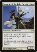 Samurai of the Pale Curtain (CHK-043) - Champions of Kamigawa