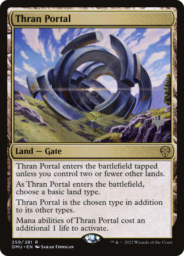 Thran Portal (PPDMU-259) - Dominaria United Promos Foil