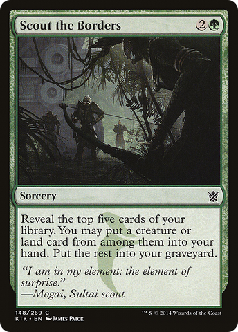 Scout the Borders (KTK-148) - Khans of Tarkir