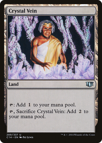 Crystal Vein (C14-289) - Commander 2014