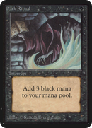 Dark Ritual (LEA-098) - Limited Edition Alpha