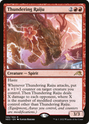 Thundering Raiju (NEO-166) - Kamigawa: Neon Dynasty Foil