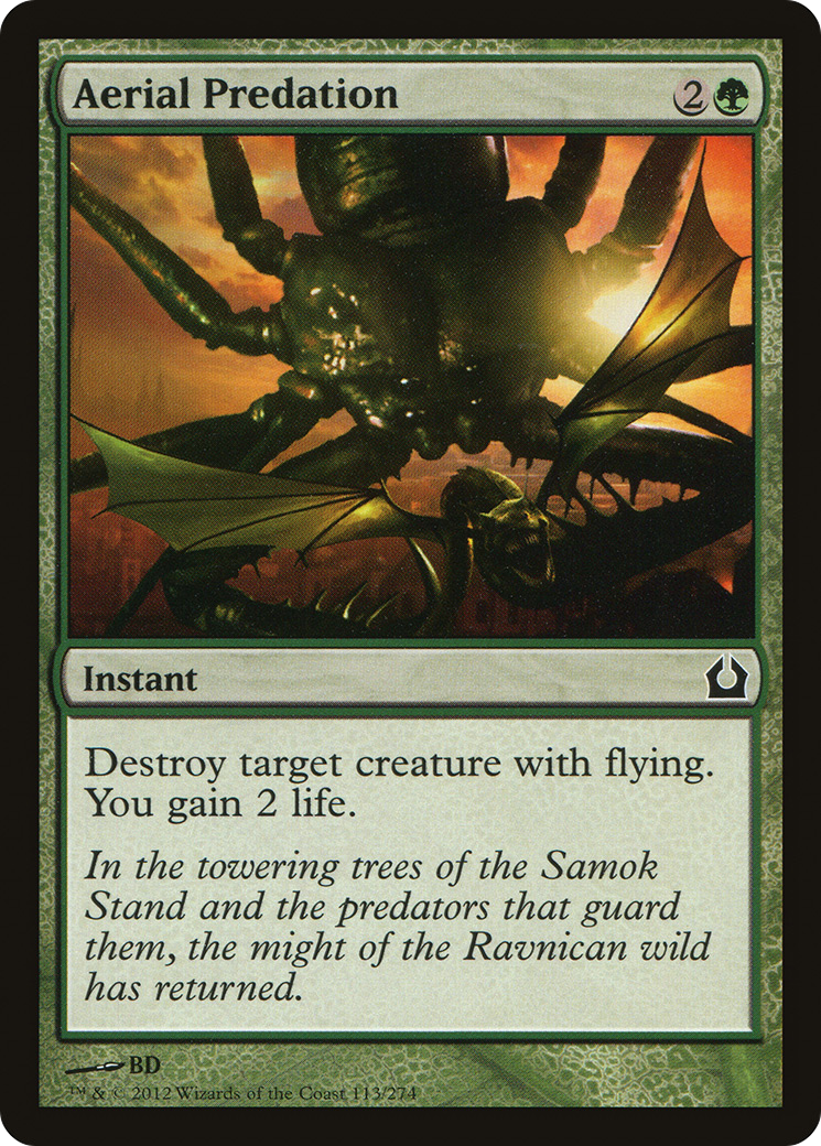 Aerial Predation (RTR-113) - Return to Ravnica